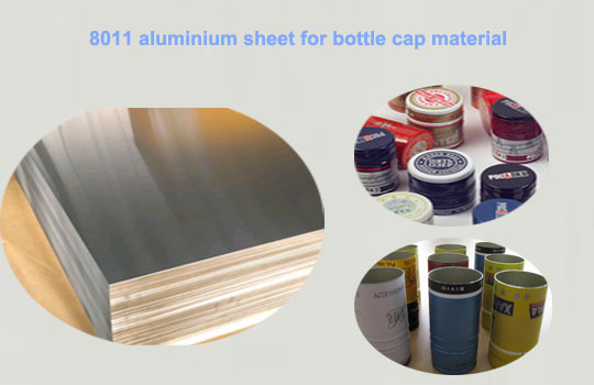 8011 Aluminium PP Caps Sheet